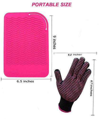 Heat Resistant Glove with Heat Resistant Mat - Image 4