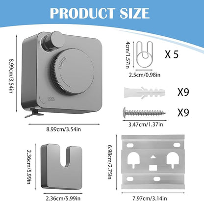 Retractable Clothesline Indoor, Non-Sagging Outdoor Clothes Line Retracting - Image 7