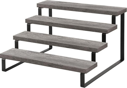 YINMIT Wooden Display Riser Stand, Tiered Perfume and Cologne Organizer Stand by YINMIT
