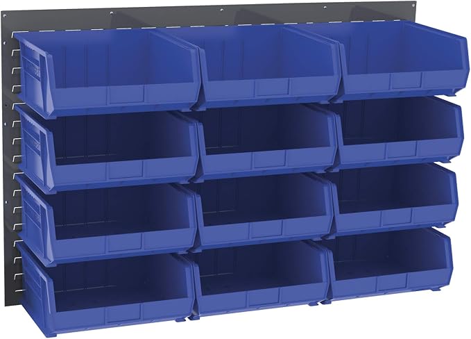 Akro-Mils 30655 Louvered Steel Wall Mount Panel Garage Organizer - Image 4