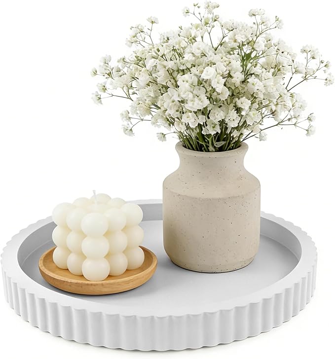 Modern Decorative Tray for Coffee Table, Kitchen Island Counter & Table by Unknown