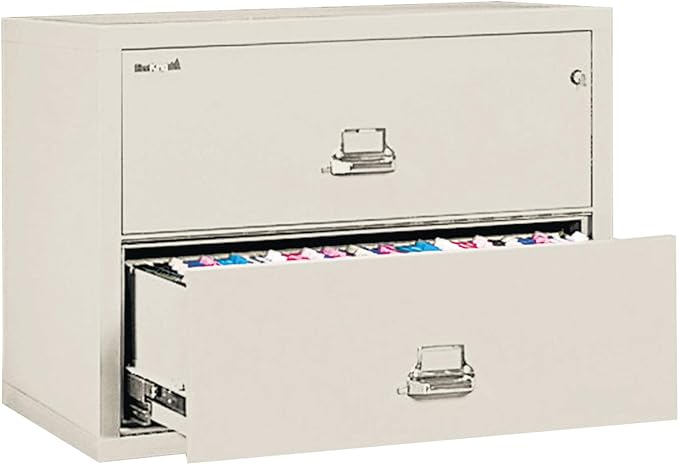 FireKing Lateral 2 Drawer Legal and Letter Fire Safe File Cabinet by FireKing