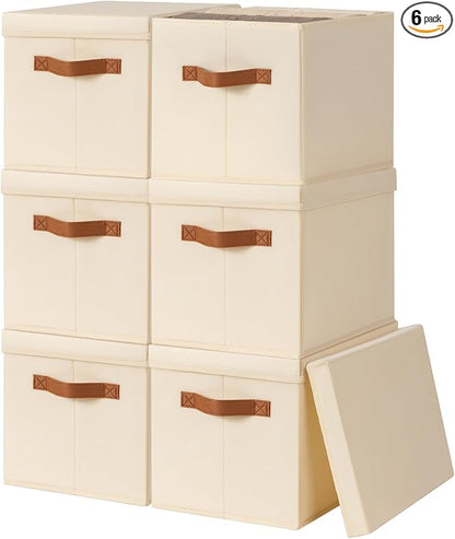 Homsorout Storage Bins with Lids by Homsorout