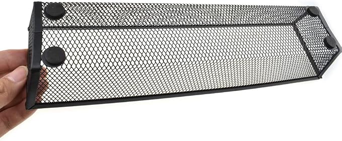 HAHIYO Stackable Mesh Tray Cup 12 x 3 x 2 inches Sturdy Container - Image 7