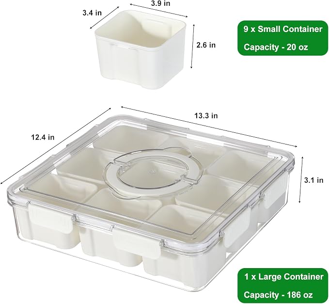 Taiuloo Divided Serving Tray - Image 2