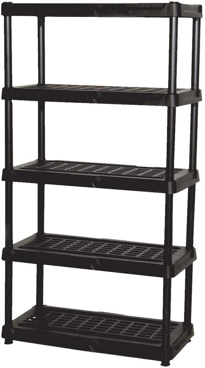 5-Tier Ventilated Plastic Shelving - Image 3