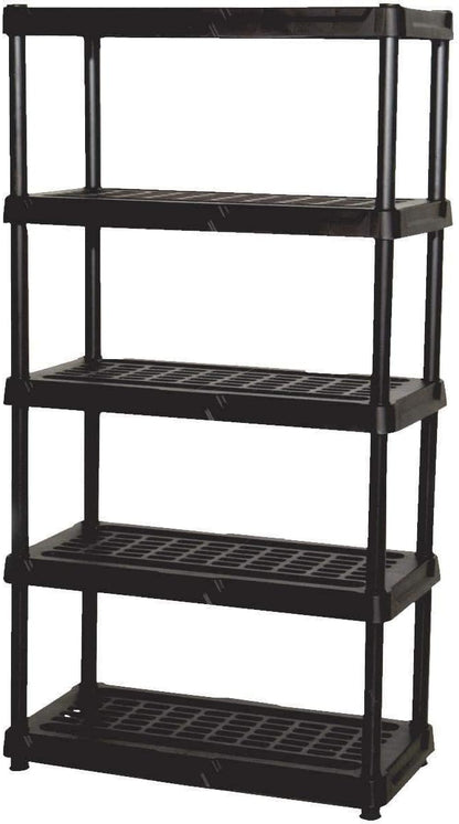 5-Tier Ventilated Plastic Shelving - Image 3