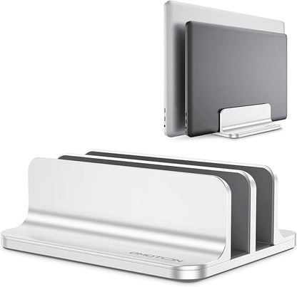 OMOTON Vertical Laptop Stand, Desktop Aluminum Mac Book Stand by OMOTON