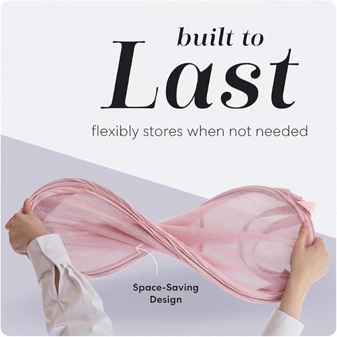 Handy Laundry Collapsible Mesh Pop Up Laundry Hamper - Image 4