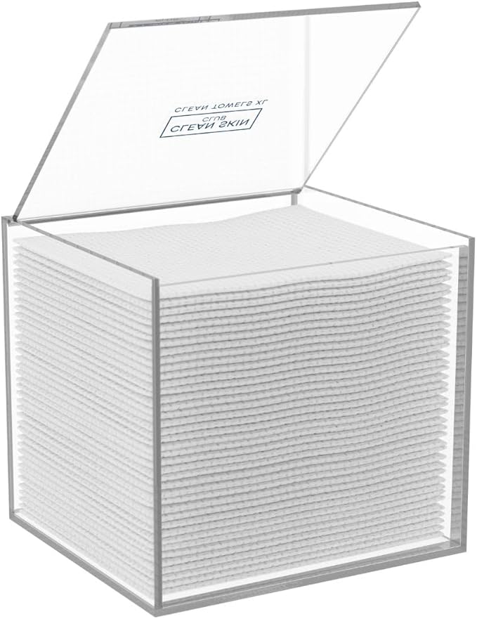CLEAN SKIN CLUB Clear Acrylic Box by CLEANSKINCLUB