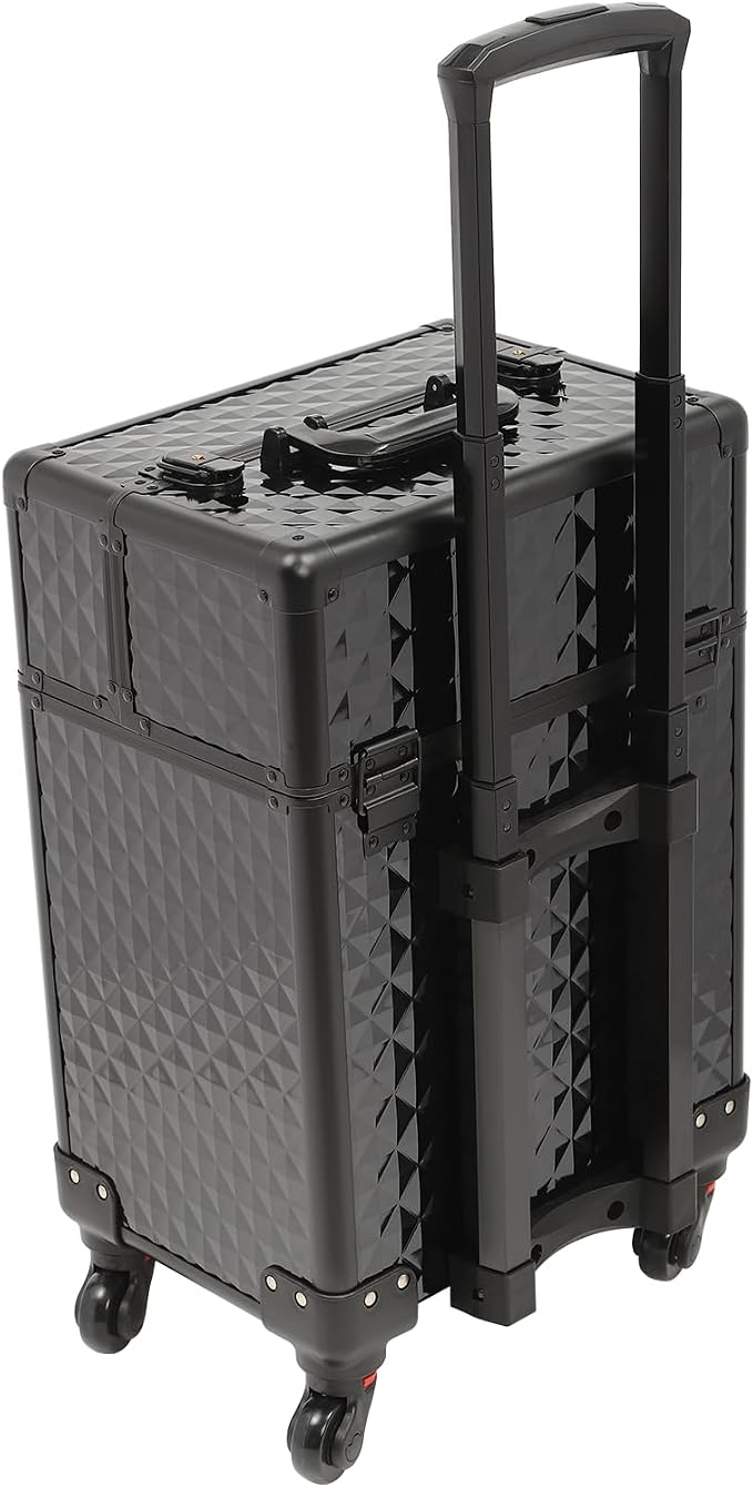 Professional Rolling Makeup Train Case - Image 2