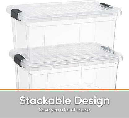 Superio Clear Storage Boxes - Image 3