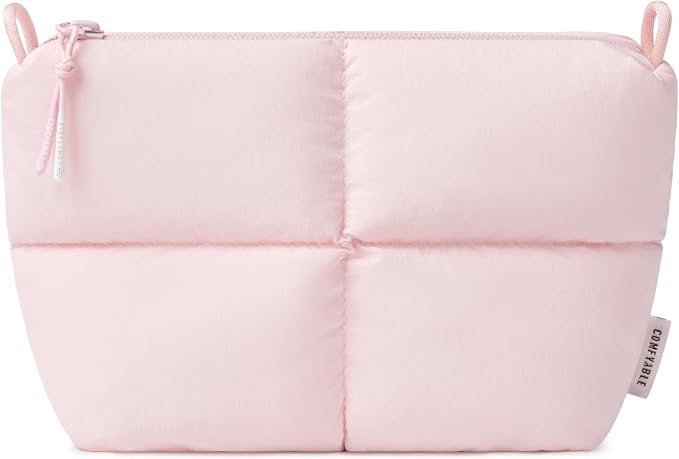Comfyable Puffy Electronics Organizer Travel Case, Cute Tech Pouch - Image 2