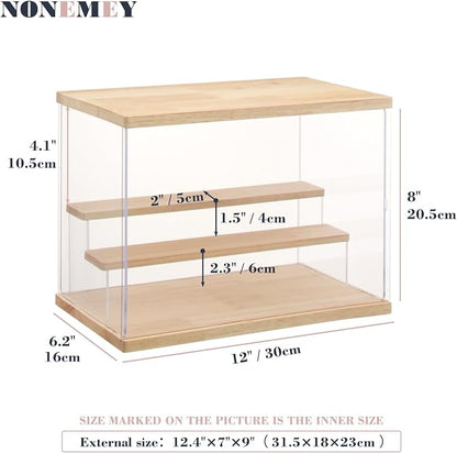 NONEMEY Clear Acrylic Display Case Stand - Image 5