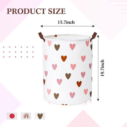 Patelai 3 Pieces Large Laundry Hamper Round Collapsible Organizer Storage Bin - Image 2