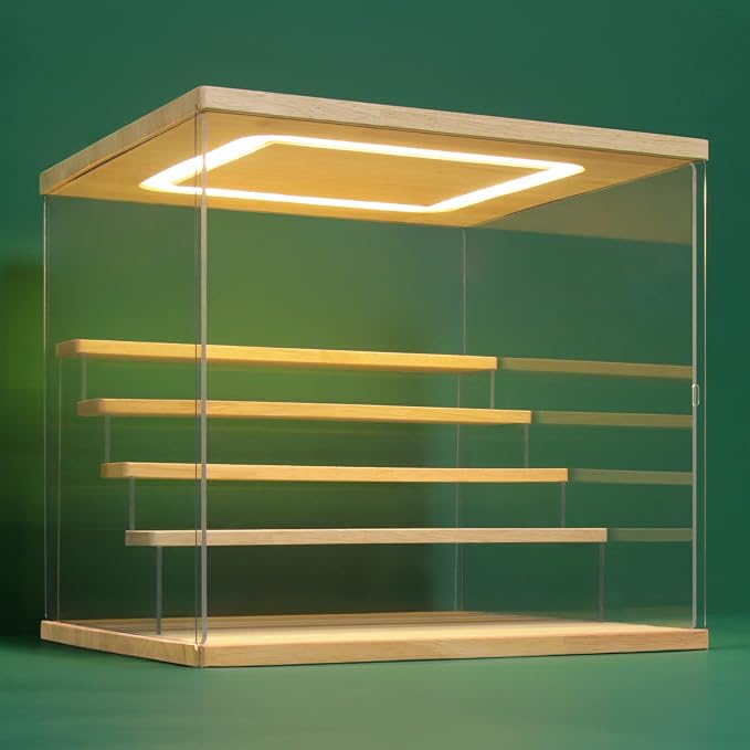 NONEMEY Clear Acrylic Display Case Stand by NONEMEY