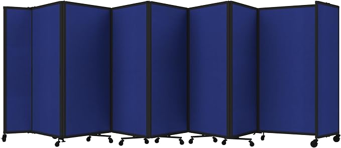 Versare Room Divider 360 Portable Wall Partition | Folding Panels | Large by VERSARE