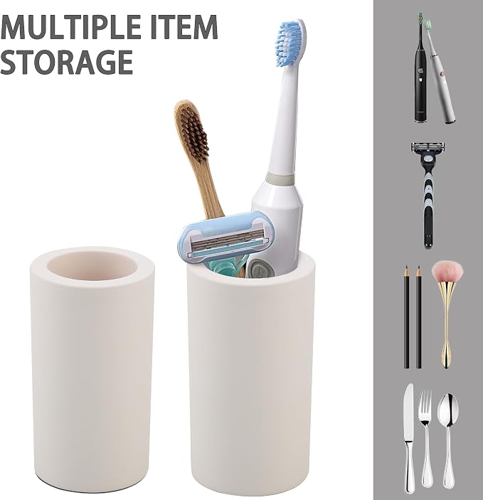 2Pcs Diatomite Toothbrush Holder - Image 5