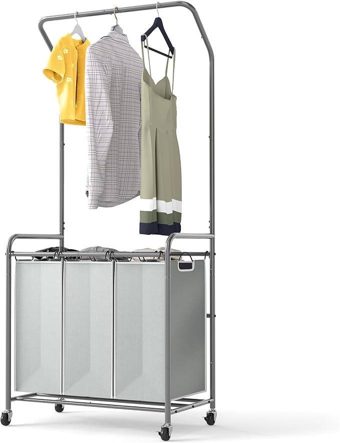 ROMOON Rolling Laundry Basket Organizer by ROMOON