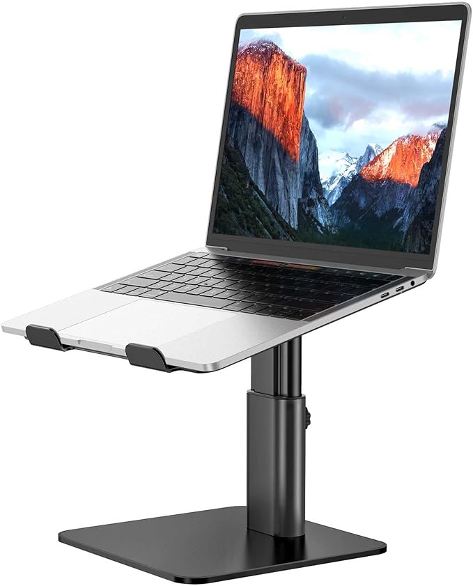 BESIGN LSX6N Laptop Stand, Ergonomic Adjustable Notebook Riser Holder, Computer by BESIGN