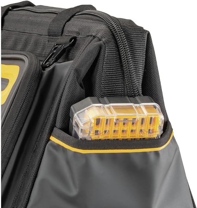 DEWALT Tool Bag, Water Resistant, Hard Bottom, Professional Tool Tote - Image 8
