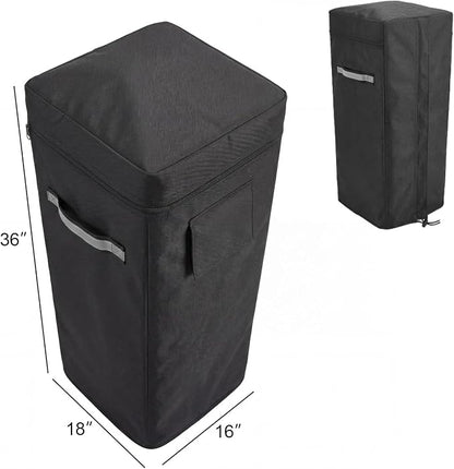Deosk 16"X18"X36" Water Softener Covers Fit Square Water Softeners Salt Tank - Image 3