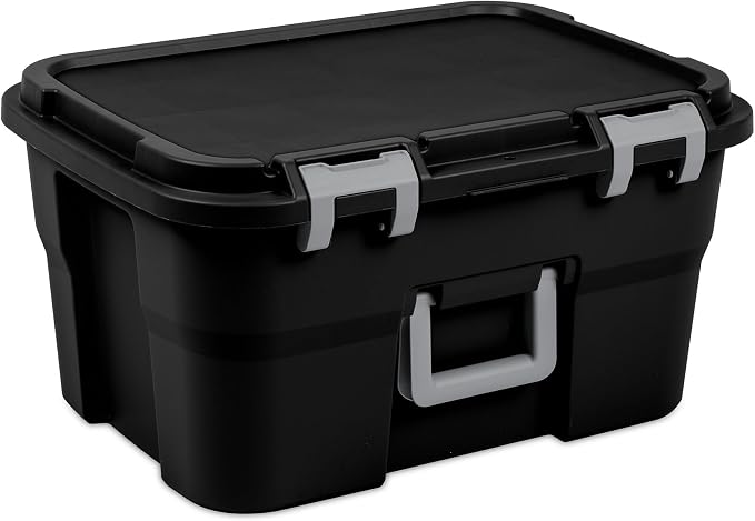 Sterilite 4 Pack Footlocker, 14 Gallon Plastic Storage Container - Image 3