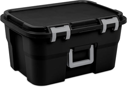 Sterilite 4 Pack Footlocker, 14 Gallon Plastic Storage Container - Image 3