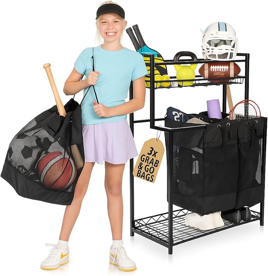 KASSELL Garage Sports Organizer Storage rack by YourHomeYourKASSELL