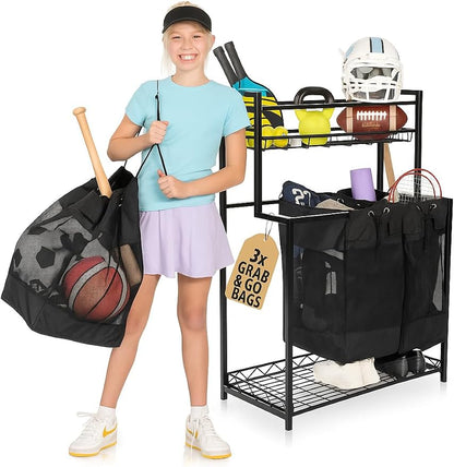 KASSELL Garage Sports Organizer Storage rack by YourHomeYourKASSELL