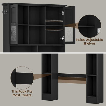 Over The Toilet Storage Cabinet, Bathroom Shelf Over Toilet - Image 5