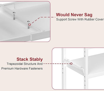 X-cosrack 12" Wide 100LBS Loading-Bearing Heavy Duty Kitchen Storage Shelf - Image 8