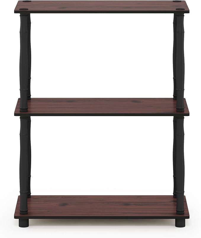 Furinno Turn-N-Tube 3-Tier Compact Multipurpose Shelf Display Rack - Image 6