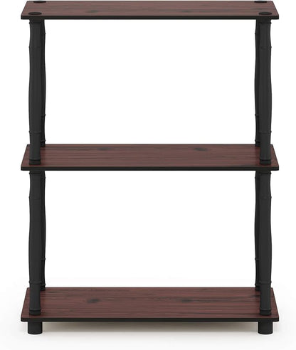 Furinno Turn-N-Tube 3-Tier Compact Multipurpose Shelf Display Rack - Image 6