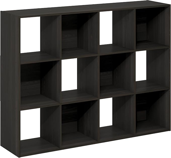Furinno PELLI Book Shelf, 12-Cube Bookshelf, Cube Storage Organizer Bookcase - Image 6
