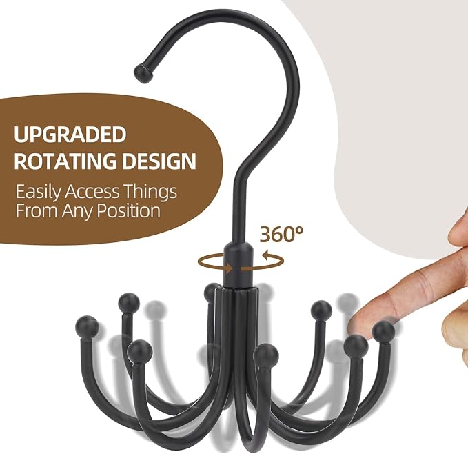ZEDODIER Tank Top Hanger, Rotatable Bra Organzier - Image 5