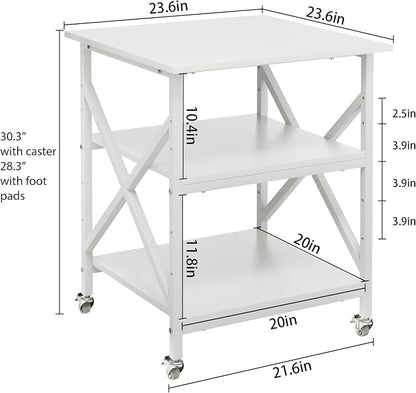 Ollieroo 3 Tier Printer Stand, Large Table - Image 8