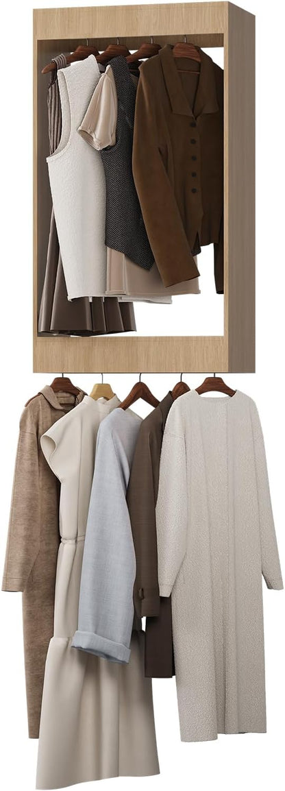 Double Hanging Closet Unit, Modular System Organizer by Unknown