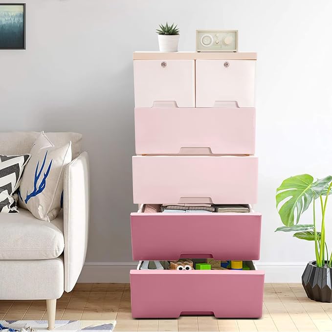 NOLANTIS Kids Plastic Storage Cabinet - Image 5