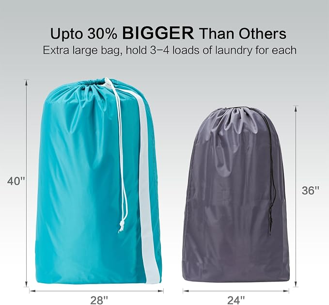 HOMEST XL Nylon Laundry Bag - Image 3