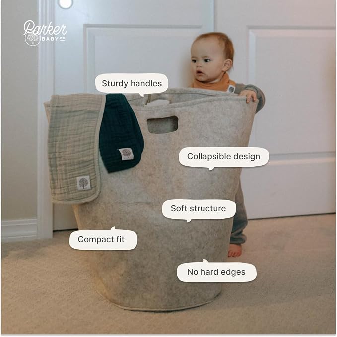 Parker Baby Nursery Laundry Hamper - Image 5