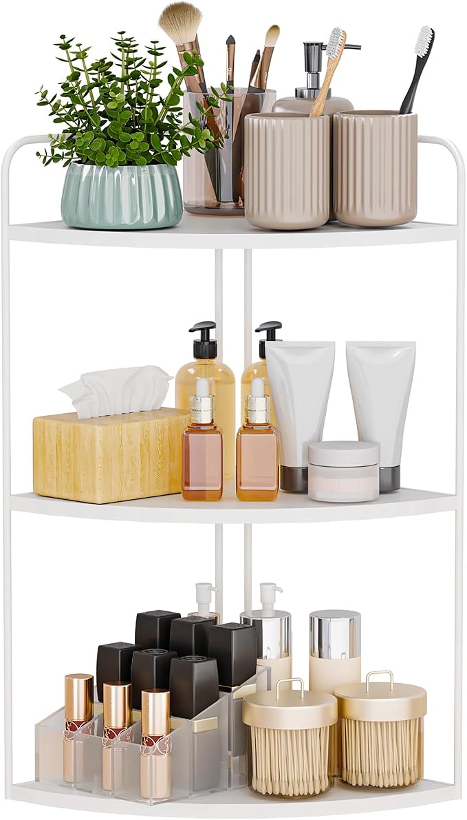 Bathroom Counter Organizer, Countertop Organizer, Vanity Organizers, Bathroom by ForestAngle