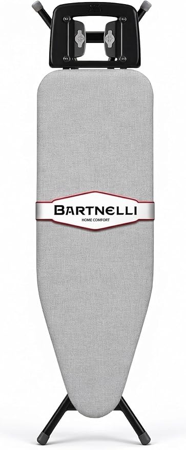 Bartnelli Extreme Stability Ironing Board 43x13 Upgraded Heavy-Duty Metal Frame - Image 8