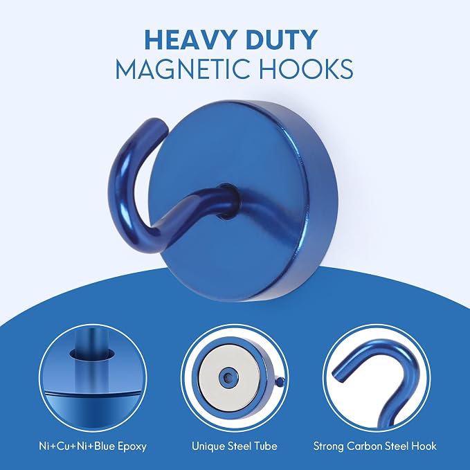Neosmuk Magnetic Hooks Steel Tube Design - Image 5