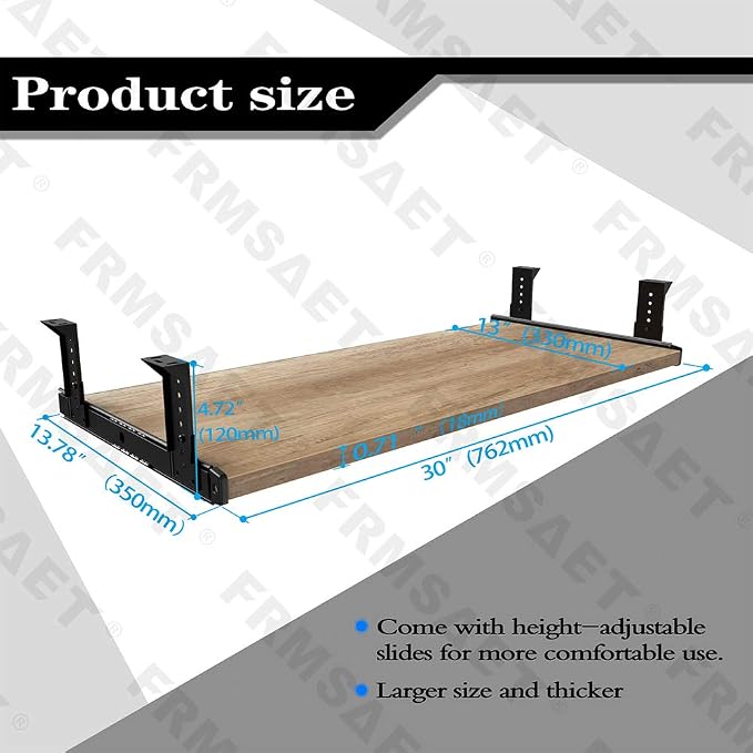 FRMSAET Furniture Accessories Office Product Desk Suits Hardware 20/24/30 - Image 4