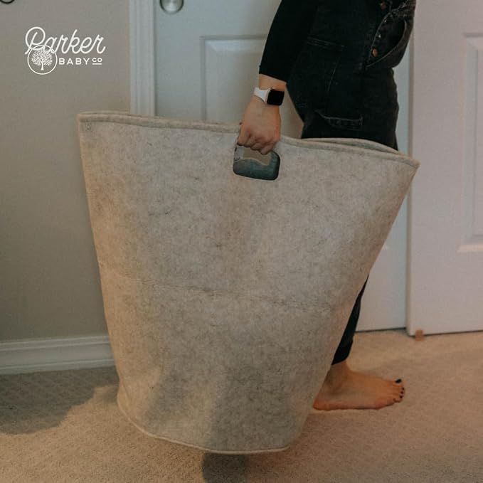 Parker Baby Co. Nursery Laundry Hamper - Image 7