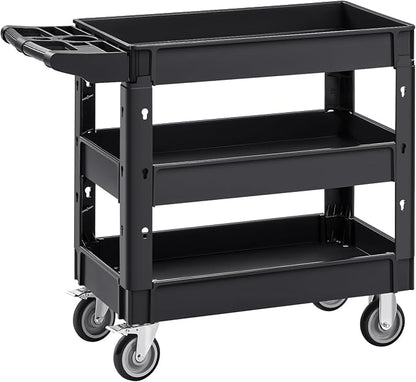 VEVOR Utility Cart, 3-Tier Plastic Service Cart - Image 9