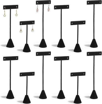 12 Pcs 3 Sizes Earring T Stand Display by Unknown