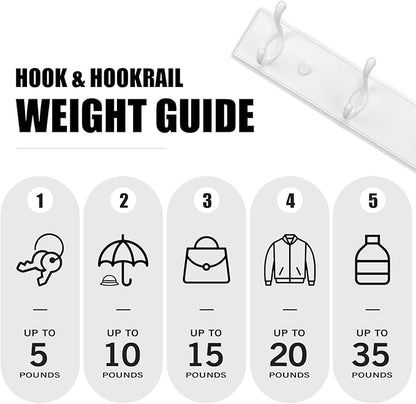 Wooden Coat Rack, Wall-Mounted Organizer - Image 3