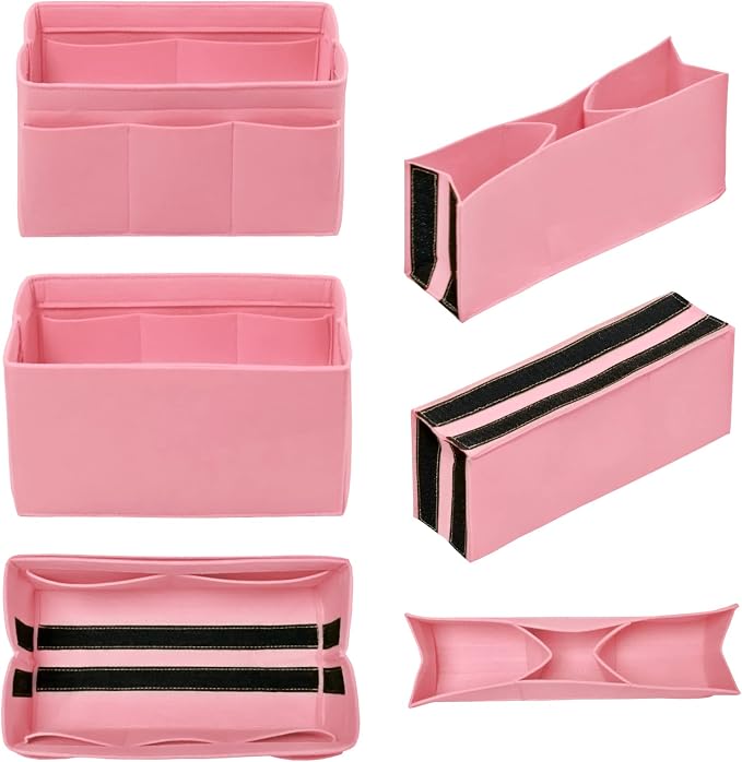 DailyPlus Purse Organizer Insert Felt Bag Organizer Handbag Organizer Insert - Image 3